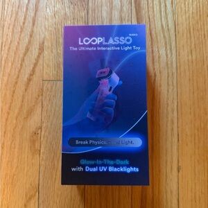 Nano LoopLasso Interactive Light Toy - Blue, Purple, Black